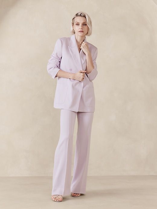 Alix Oversized Italian Satin Blazer sold by Banana Republic product image thumbnail 5