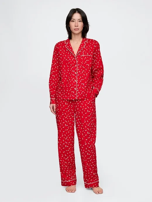 Poplin PJ Shirt sold by GAP product image thumbnail 2