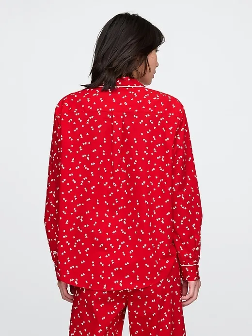 Poplin PJ Shirt sold by GAP product image thumbnail 3