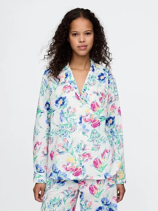 Poplin PJ Shirt sold by GAP