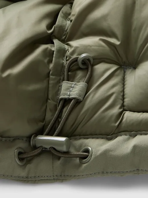 Recycled Nylon Puffer Vest sold by GAP product image thumbnail 4