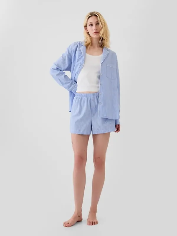 Poplin PJ Boxer Shorts sold by GAP