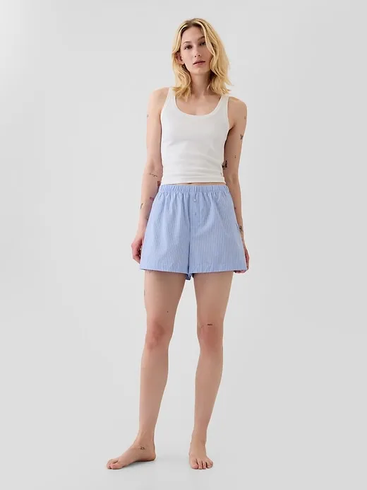 Poplin PJ Boxer Shorts sold by GAP product image thumbnail 3