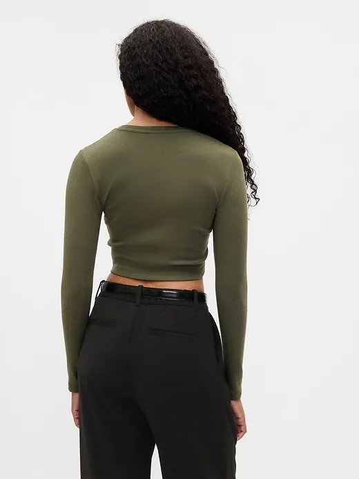 Modern Cropped T-Shirt sold by GAP product image thumbnail 2