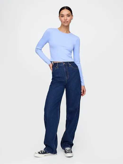 Modern Cropped T-Shirt sold by GAP product image thumbnail 3