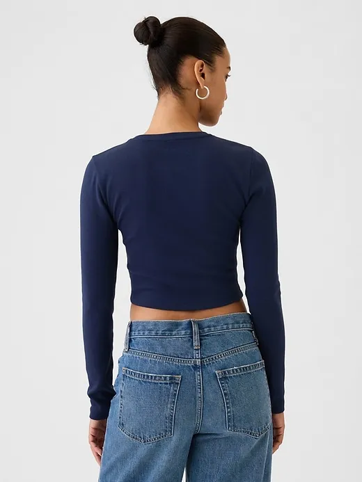 Modern Cropped T-Shirt sold by GAP product image thumbnail 5