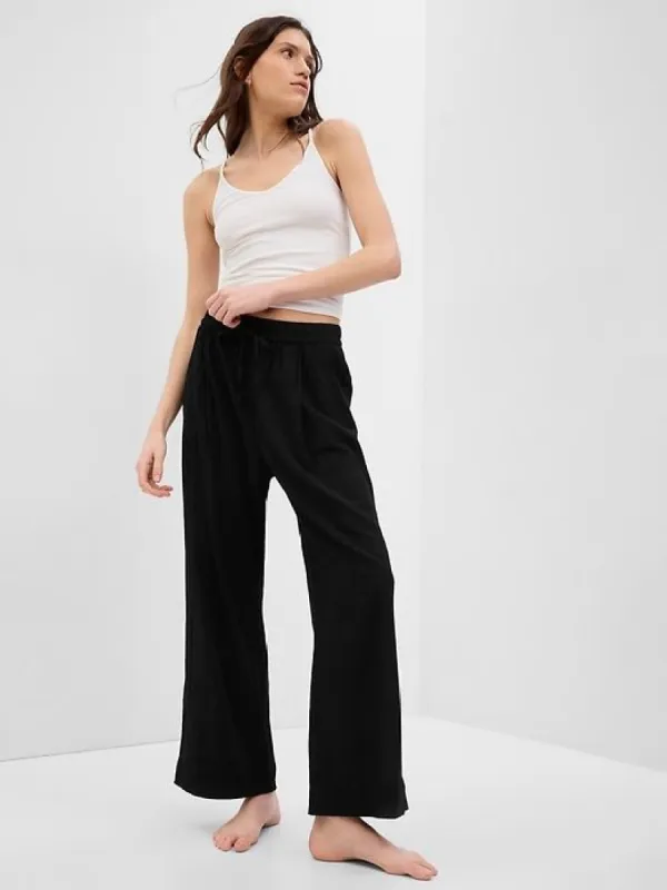Airy Wide-Leg Pants sold by GAP