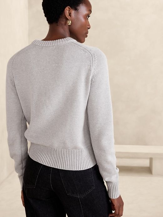 Demi Cotton-Silk Sweater sold by GAP product image thumbnail 3