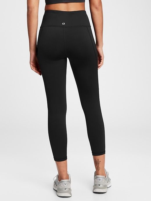 GapFit High Rise 7/8 Leggings in Eclipse sold by GAP product image thumbnail 2