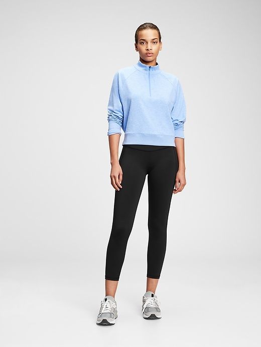 GapFit High Rise 7/8 Leggings in Eclipse sold by GAP product image thumbnail 3