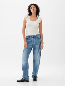 Mini Rib Flutter T-Shirt sold by GAP