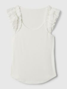 Mini Rib Flutter T-Shirt sold by GAP