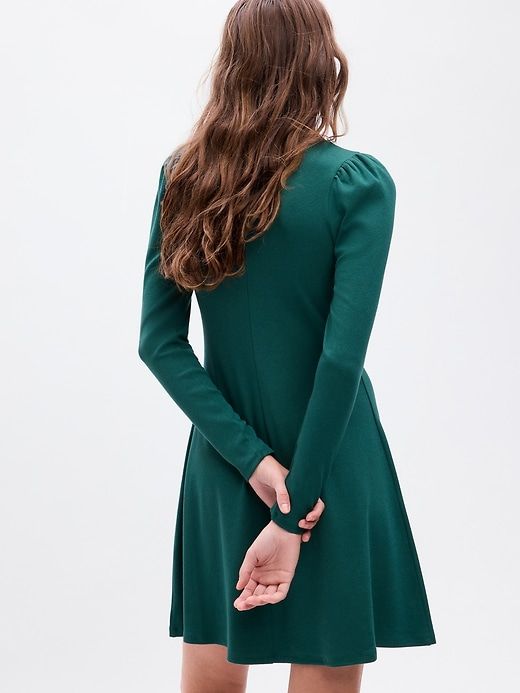 Modern Puff Sleeve Mini Dress sold by GAP product image thumbnail 2