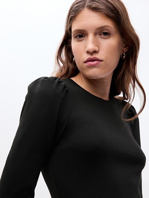 Modern Puff Sleeve Mini Dress sold by GAP product image thumbnail 4