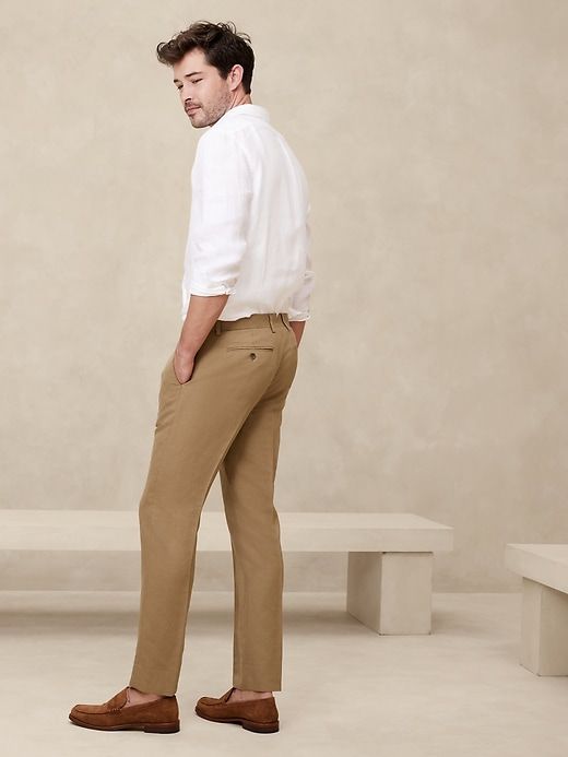 Ventana Italian Linen-Blend Suit Pant sold by Banana Republic product image thumbnail 2