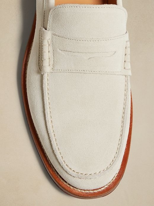 Amir Suede Penny Loafer sold by Banana Republic product image thumbnail 4