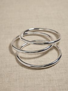 Ravena Triple Bangle Set | Aureus + Argent sold by Banana Republic