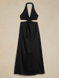 Lisa Linen Midi Dress sold by Banana Republic