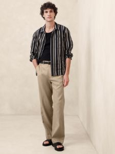 Italian Herringbone Officer Pant sold by Banana Republic