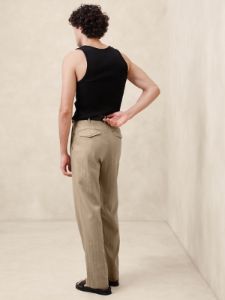 Italian Herringbone Officer Pant sold by Banana Republic