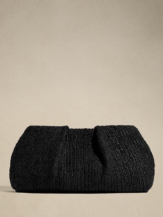 Riviera Raffia Clutch sold by Banana Republic product image thumbnail 5