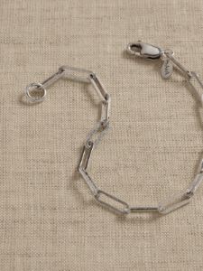 Ravena Paperclip Chain Bracelet | Aureus + Argent sold by Banana Republic