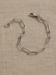 Ravena Paperclip Chain Bracelet | Aureus + Argent sold by Banana Republic