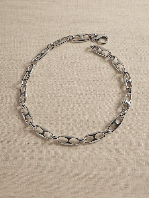 Elongated Mariner Link Chain Necklace | Aureus + Argent sold by Banana Republic product image thumbnail 5