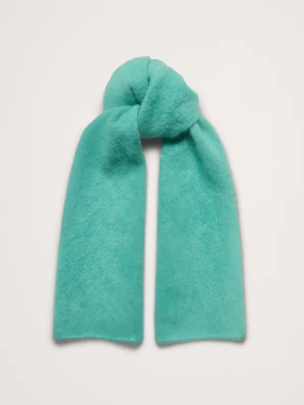 Brushed Wool-Cashmere Scarf sold by Banana Republic