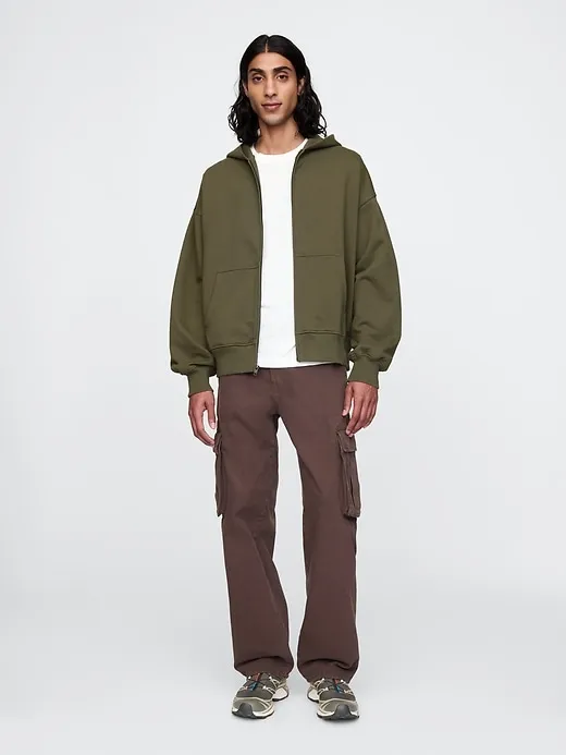Heavyweight Zip Hoodie sold by GAP product image thumbnail 3