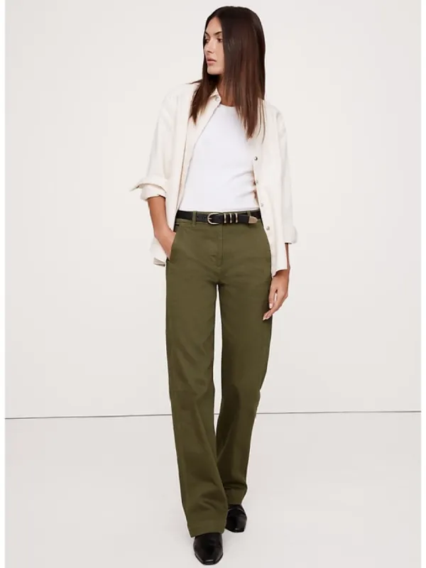The Weekender Straight-Leg Pant sold by Banana Republic