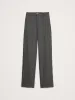 High-Rise Modern Straight Refined Pant sold by Banana Republic