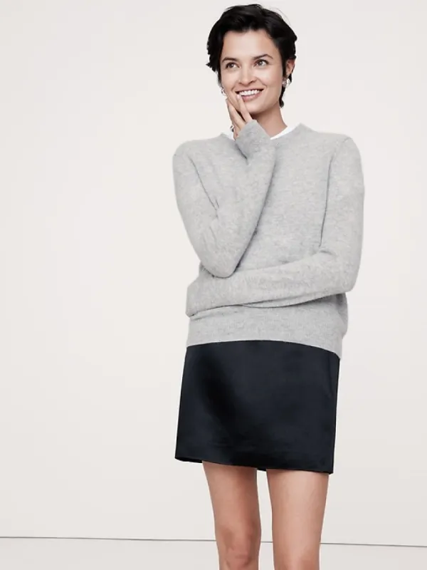 Lightweight Cashmere Crew-Neck Sweater sold by Banana Republic