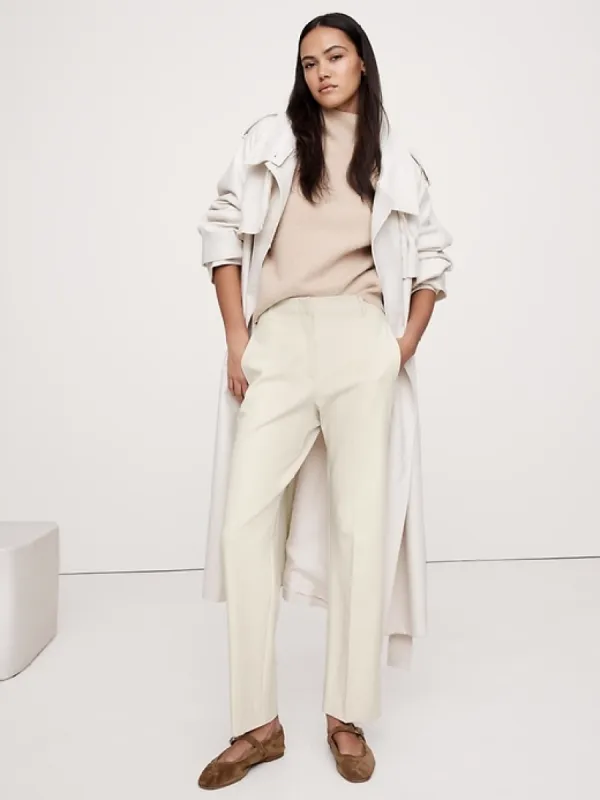 High-Rise Modern Slim Refined Ankle Pant sold by Banana Republic