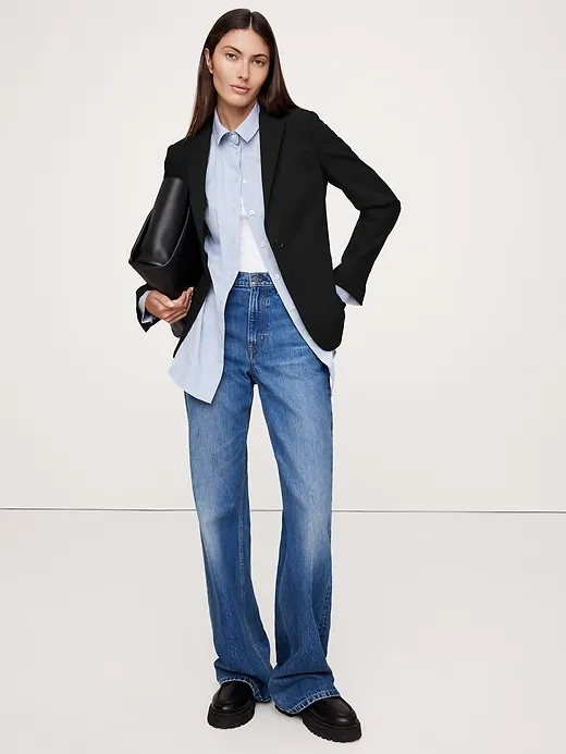 Slim Refined Blazer sold by Banana Republic