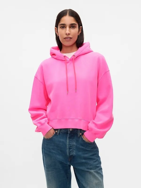 gap & madhappy mad full-zip cropped hoodie | Parallel