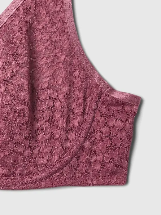 Lace Unlined Semi-Demi Bra sold by GAP product image thumbnail 4