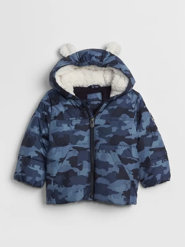 ColdControl Max Print Puffer Jacket sold by GAP