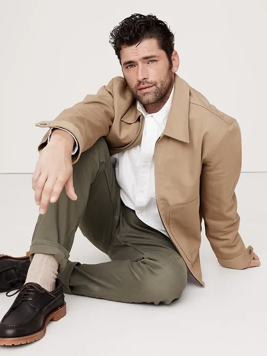 Slim Linen-Cotton Traveler Pant sold by Banana Republic