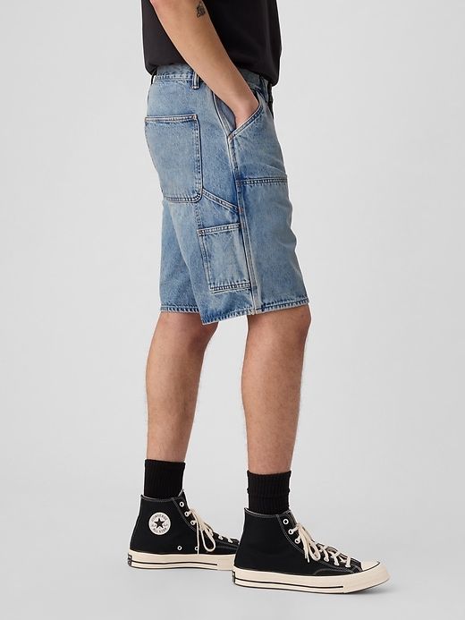 '90s Loose Carpenter Denim Shorts sold by GAP product image thumbnail 4