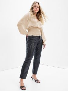Smocked Wrap Top sold by GAP