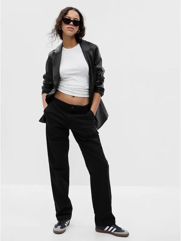 Vegan Leather Blazer sold by GAP