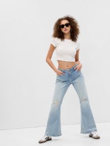 Low Rise Y2K Flare Jeans sold by GAP