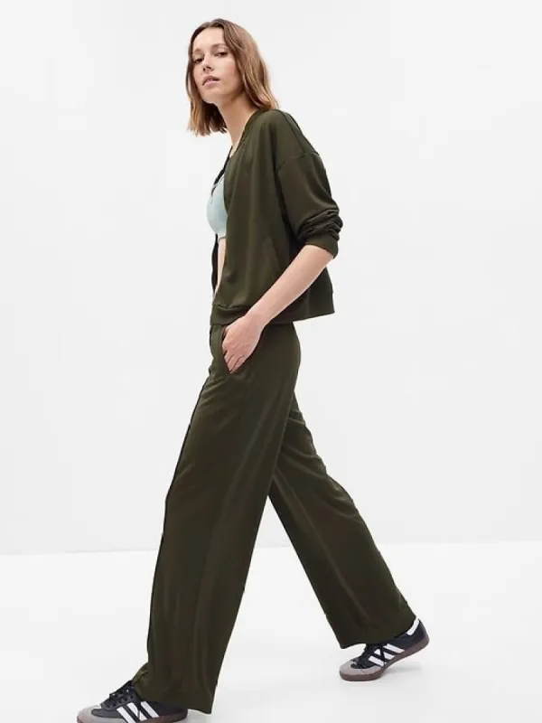GapFit High Rise Seamed Mesh Pants sold by GAP