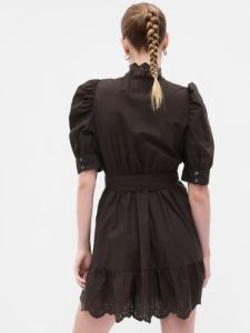 Puff Sleeve Eyelet Mini Dress sold by GAP