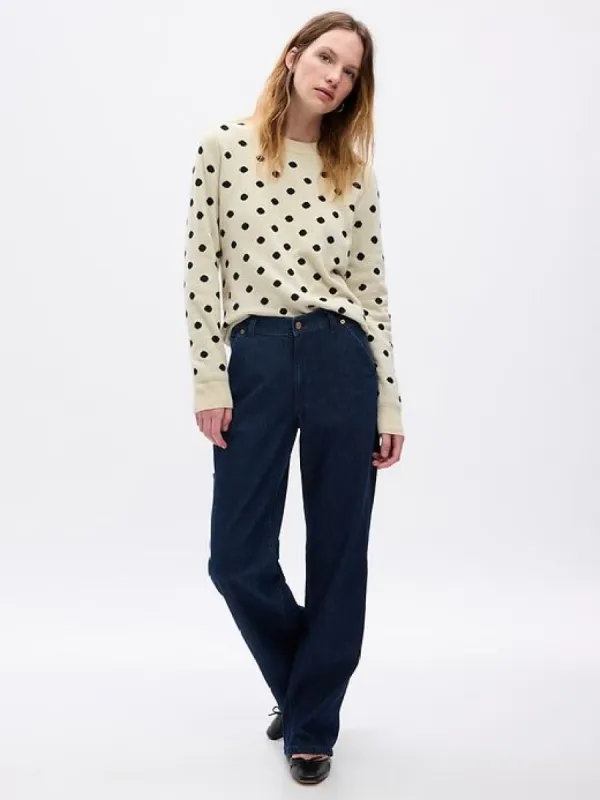 CashSoft Crewneck Sweater sold by GAP