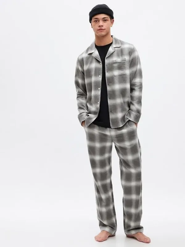 Flannel PJ Set sold by GAP