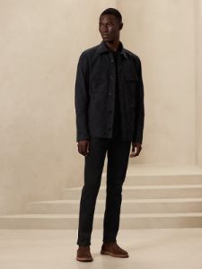 Slim LUXE Traveler Black Jean sold by GAP