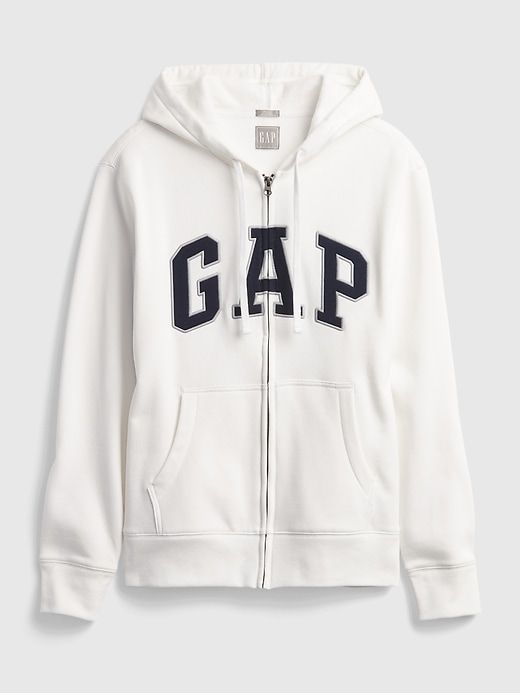 Veste à capuchon VintageDoux avec logo incurvé sold by GAP product image thumbnail 3