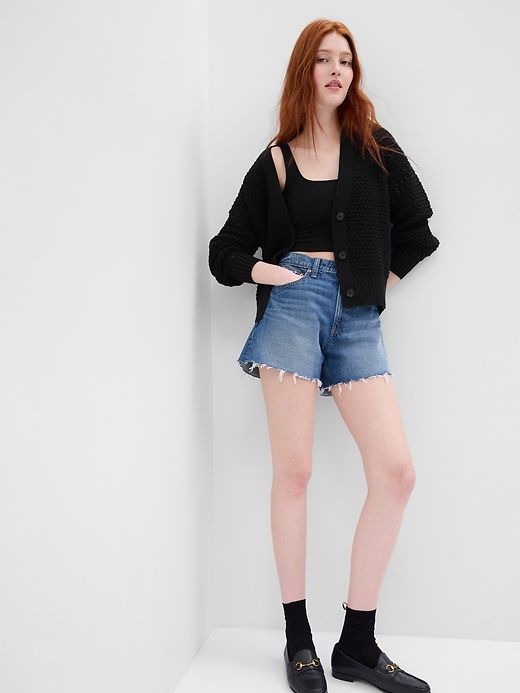 Mixed Stitch Cardigan sold by GAP product image thumbnail 3